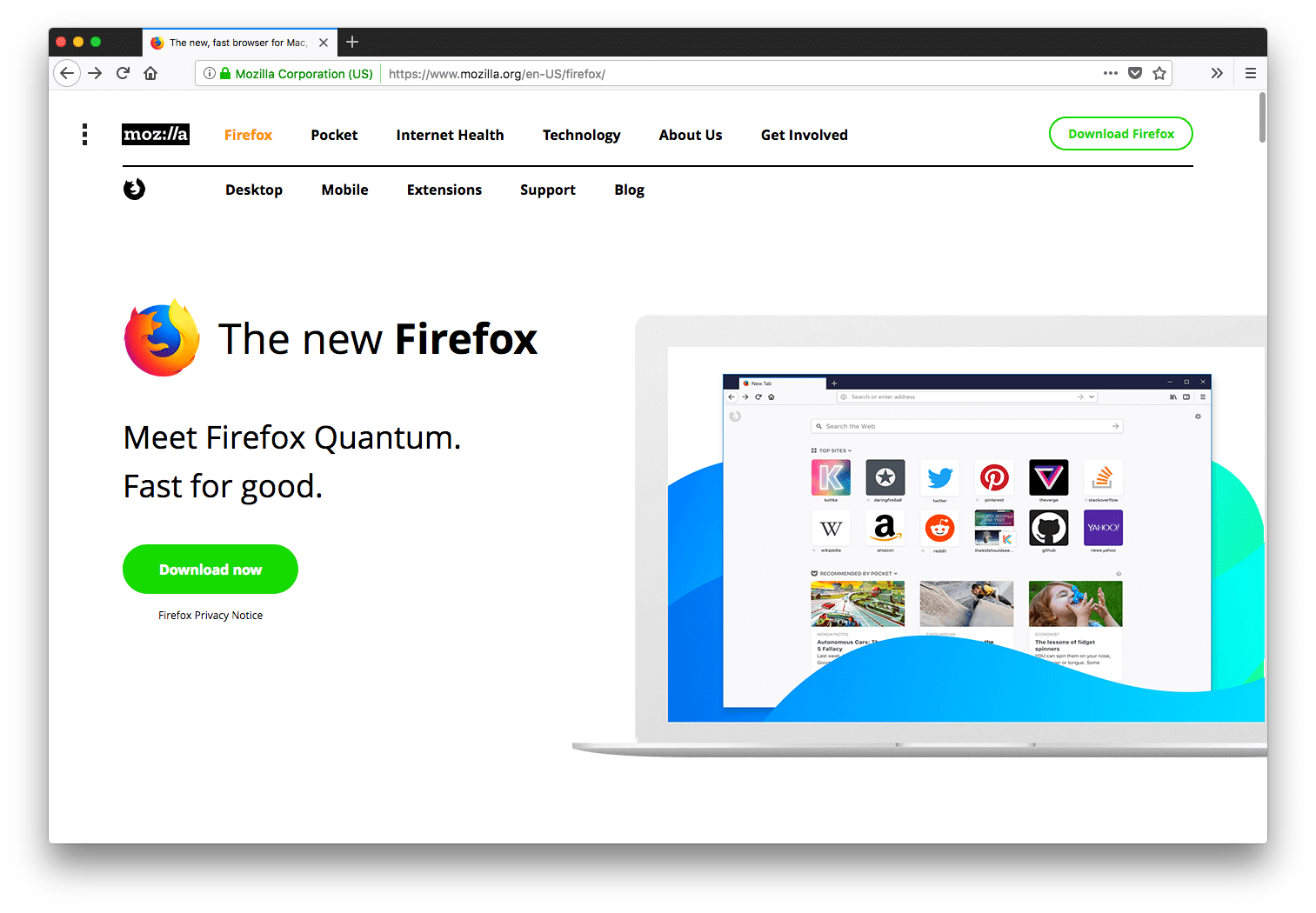 Download firefox quantum mac